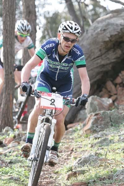 Matthew Fleming was never far from the front.