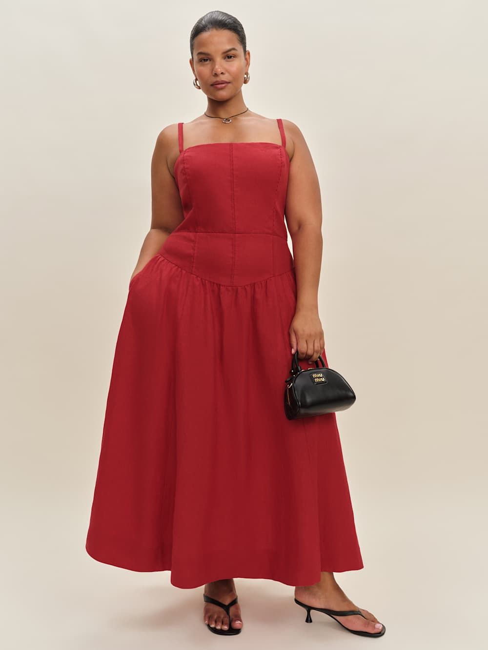 Katarin Linen Dress Es