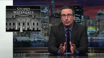 John Oliver on Trump's "Stupid Watergate" scandal