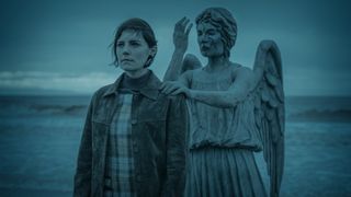 Claire Brown and the Rogue Angel from Doctor Who season 13 episode 4