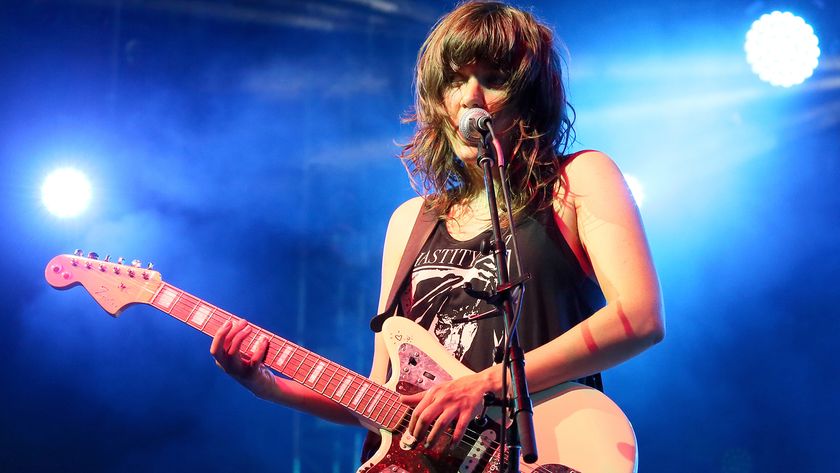 Courtney Barnett performs onstage at This Tent during Day 1 of the 2015 Bonnaroo Arts And Music Festival on June 11, 2015 in Manchester, Tennessee. 