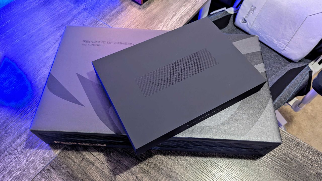 Image of the ASUS ROG Zephyrus G14 (2025) gaming laptop.