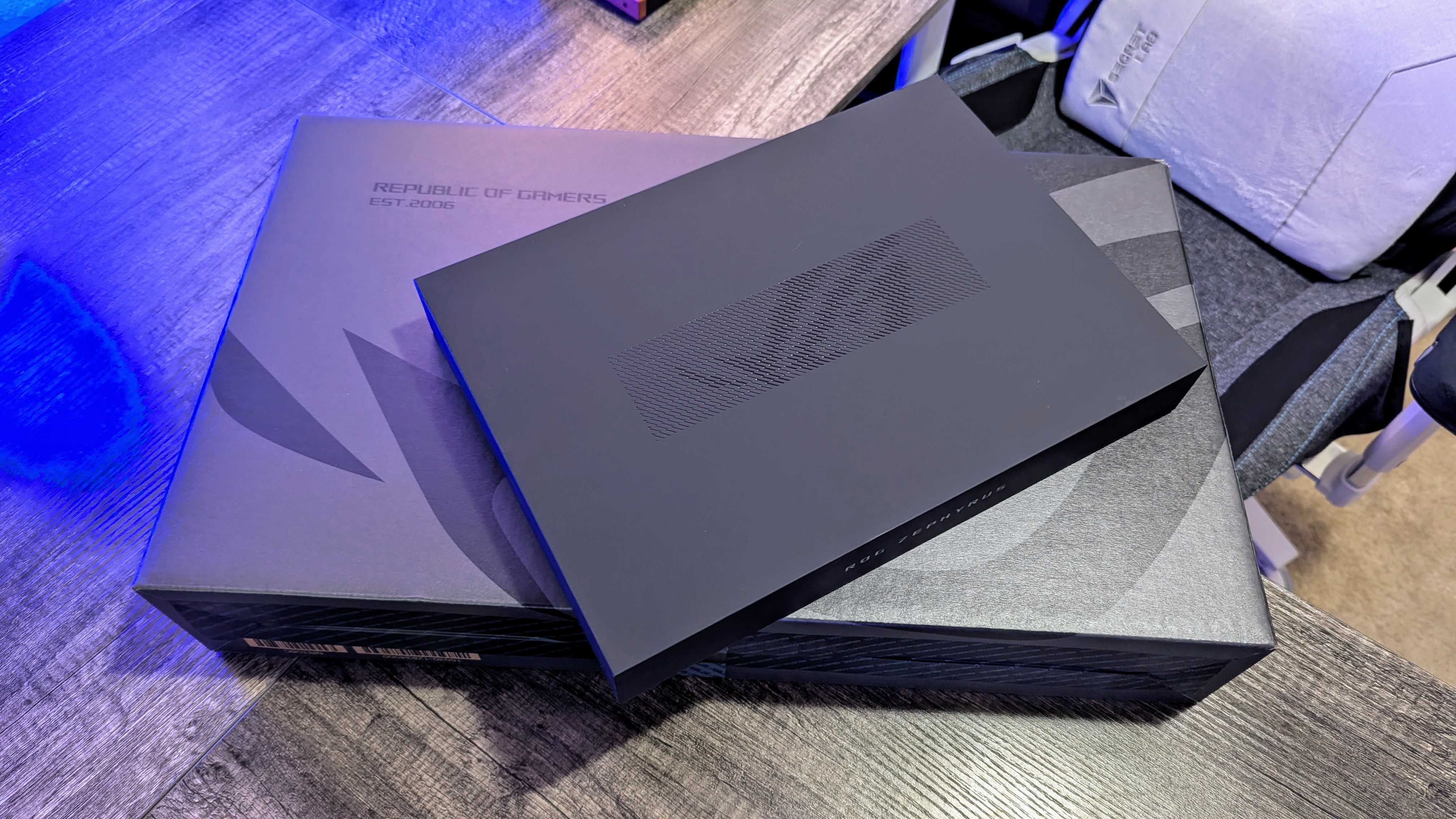 Image of the ASUS ROG Zephyrus G14 (2025) gaming laptop.