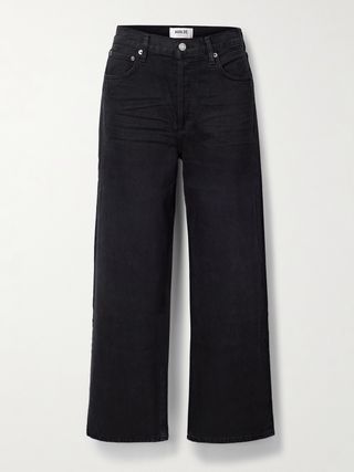 Ren High-Rise Wide-Leg Organic Jeans