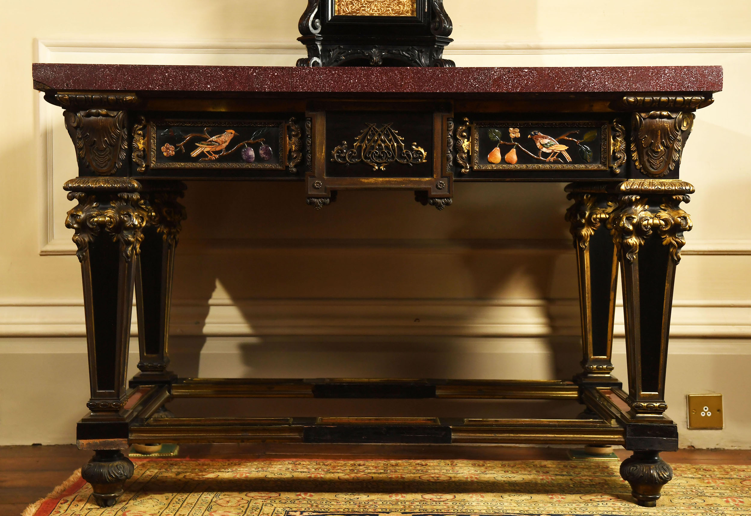 Highclere's pietra dura table