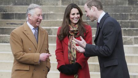 King Charles and Kate Middleton