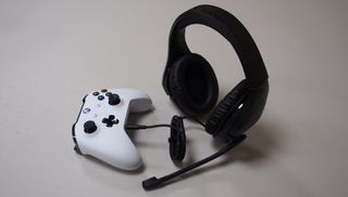 HyperX headset and Xbox controller