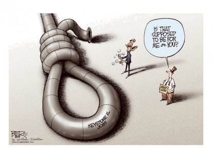 The pipeline noose
