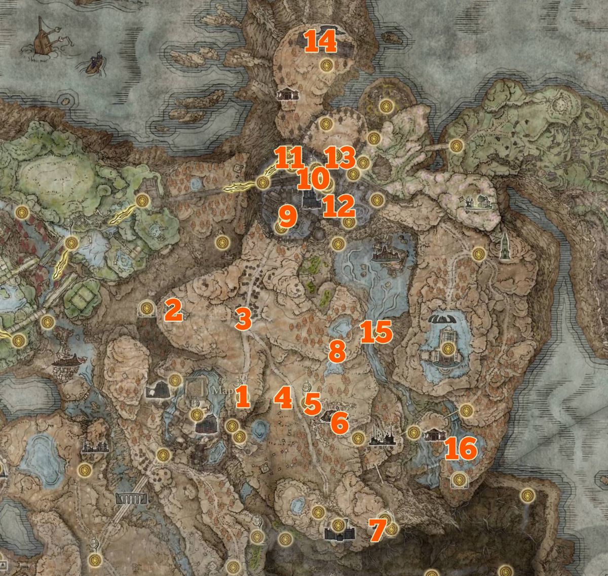 All Shadow of the Erdtree Scadutree Fragment locations | GamesRadar+