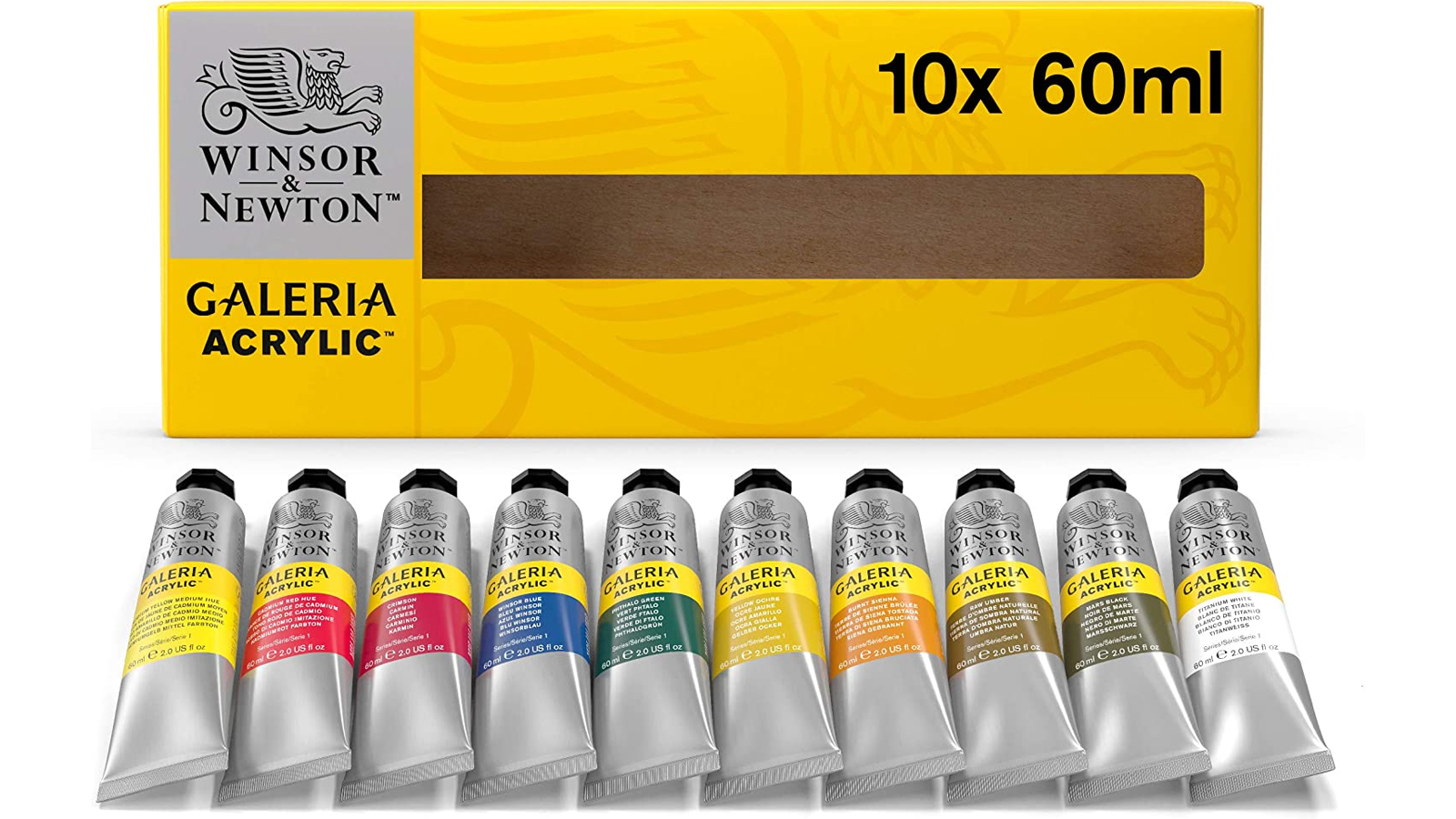 A set of Galleria acrylics by Winsor and Newton