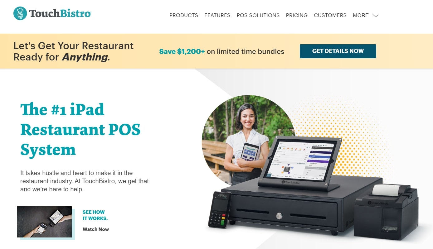 TouchBistro Inc POS homepage