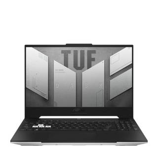 Asus TUF Dash F15 on a white background