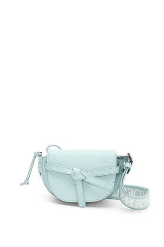 Loewe, Mini Gate Dual bag in soft calfskin and jacquard