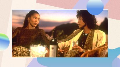 FILM 'WAITING TO EXHALE' BY FOREST WHITAKER, film still of Angela Bassett and Whitney Houston