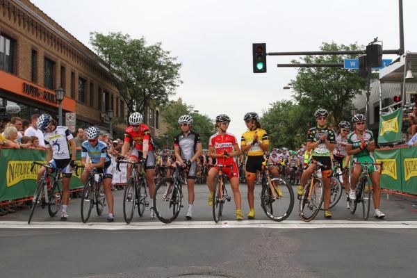 The call-ups just prior to the women's race