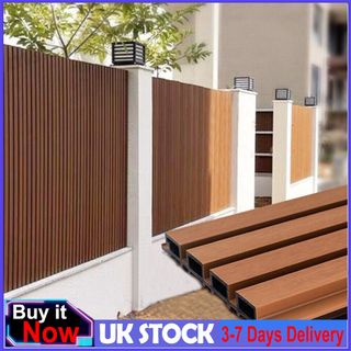 Composite Plastic Fence Panels Durable Fence Panels Fencing Boards Panels Posts