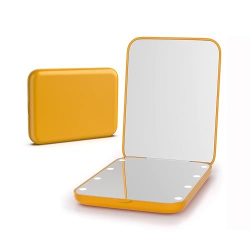 Pocket Mirror with Lights