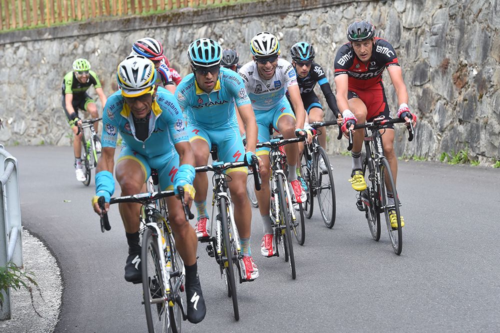 Astana doing the pace setting