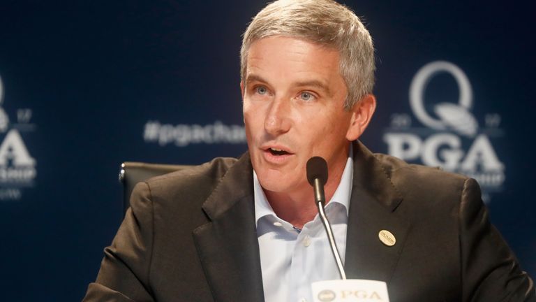 Jay Monahan, commissioner of the PGA Tour, has admitted that they can't compete with LIV Golf financially