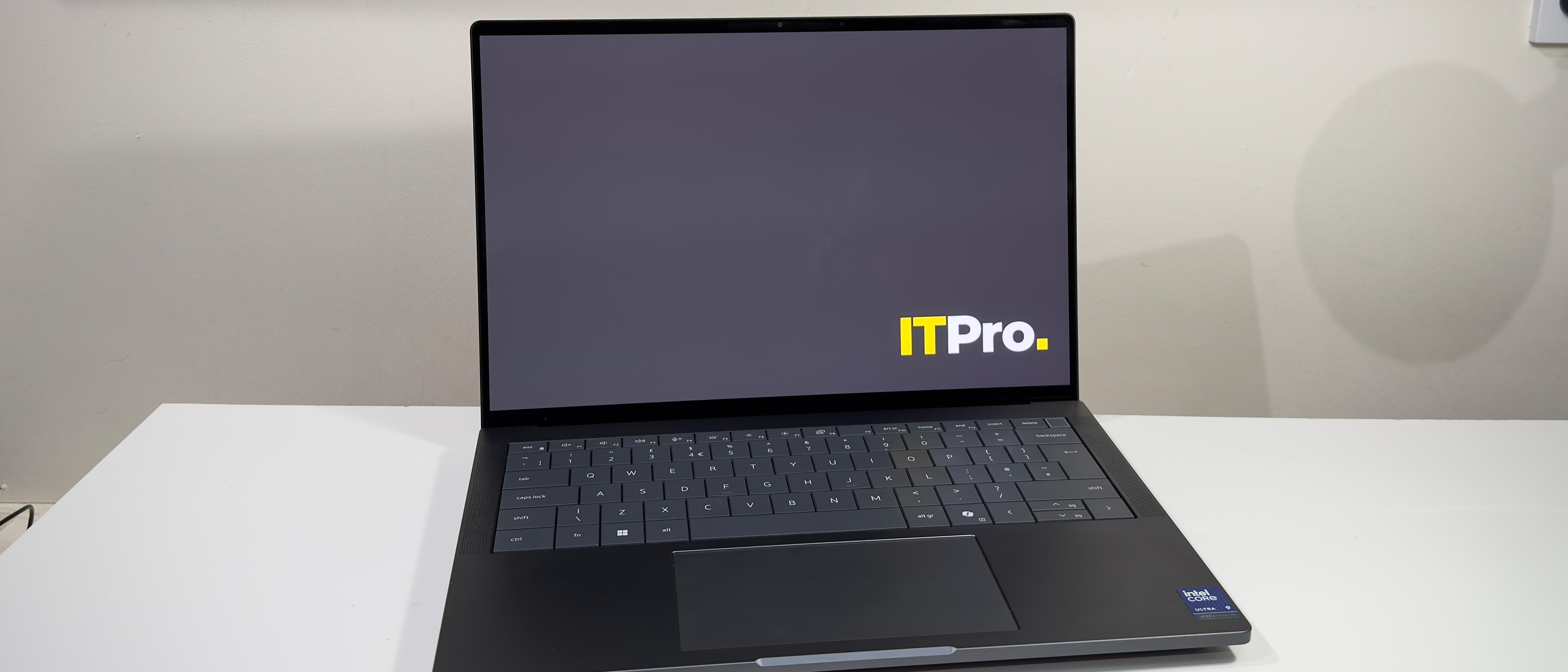 The Dell Pro Max 14 Premium laptop on a desk