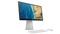 The HP Chromebase with a mouse and keyboard