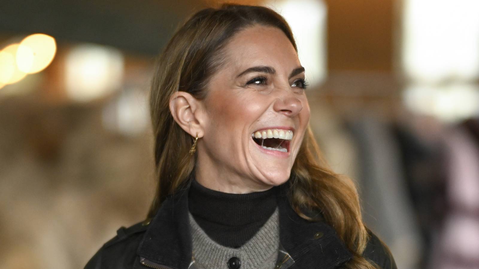 Kate Middleton, Princess of Wales, laughing