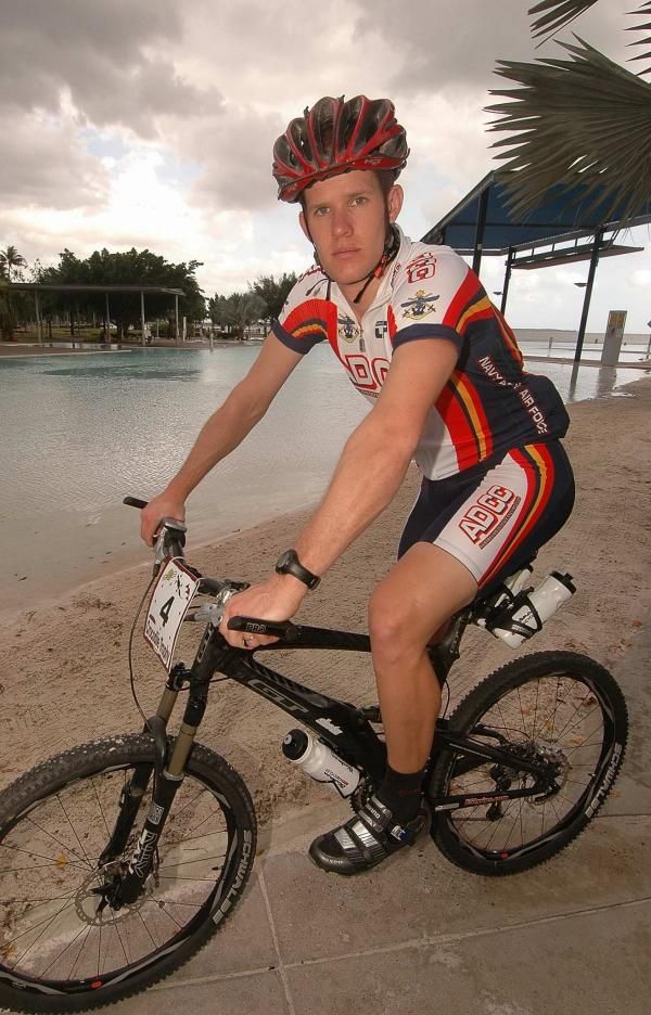 Shane Taylor is representing Australian Defence Force Cycling