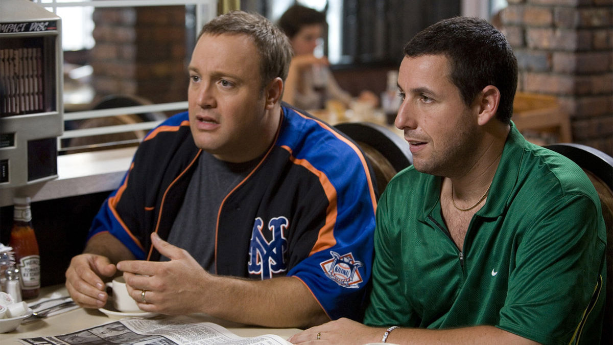 Adam Sandler and Kevin James from I Now Pronounce You Chuck and Larry
