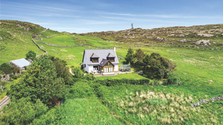 White house in the Highlands.