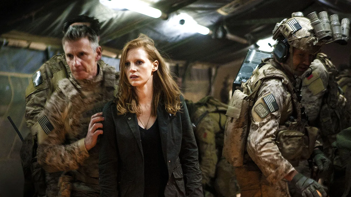 Jessica Chastain in Zero Dark Thirty