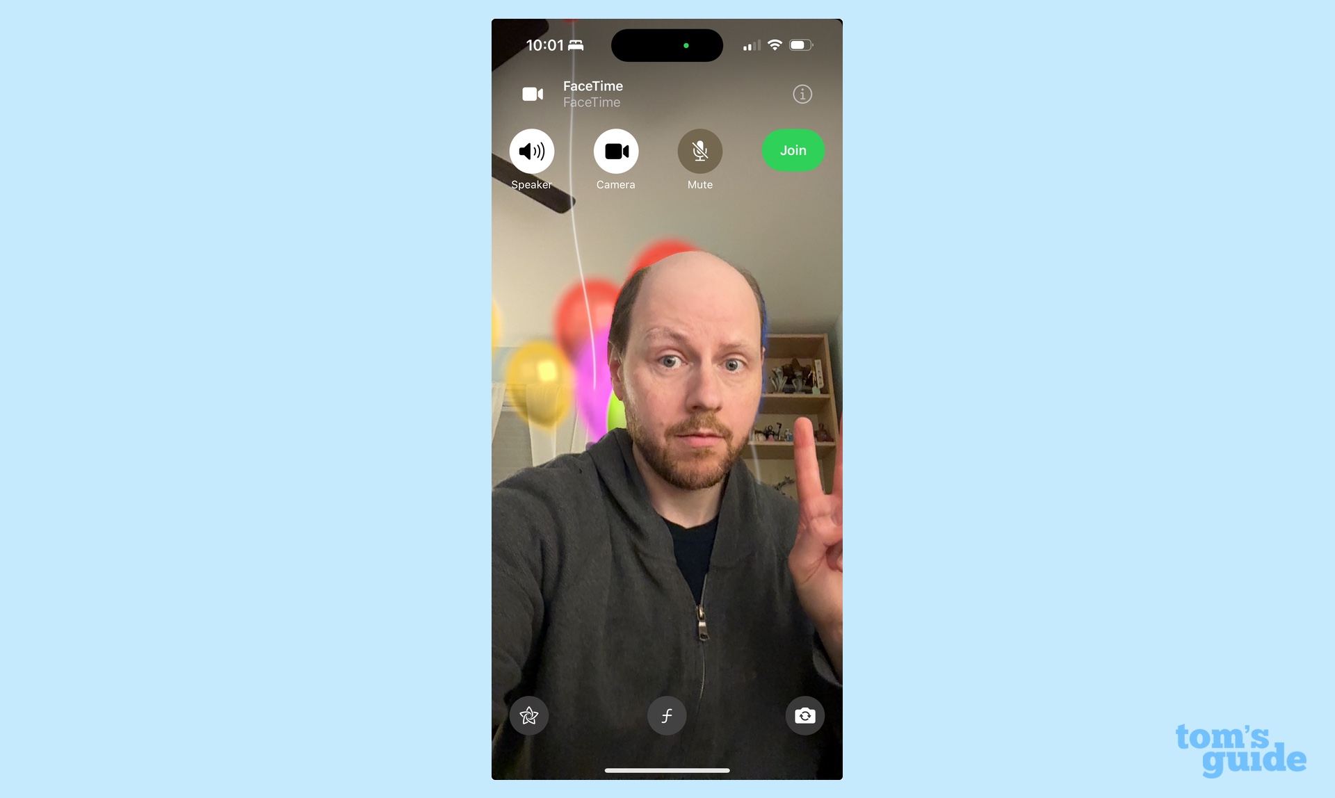 Effets vidéo dans iOS 17 sur iPhone 15