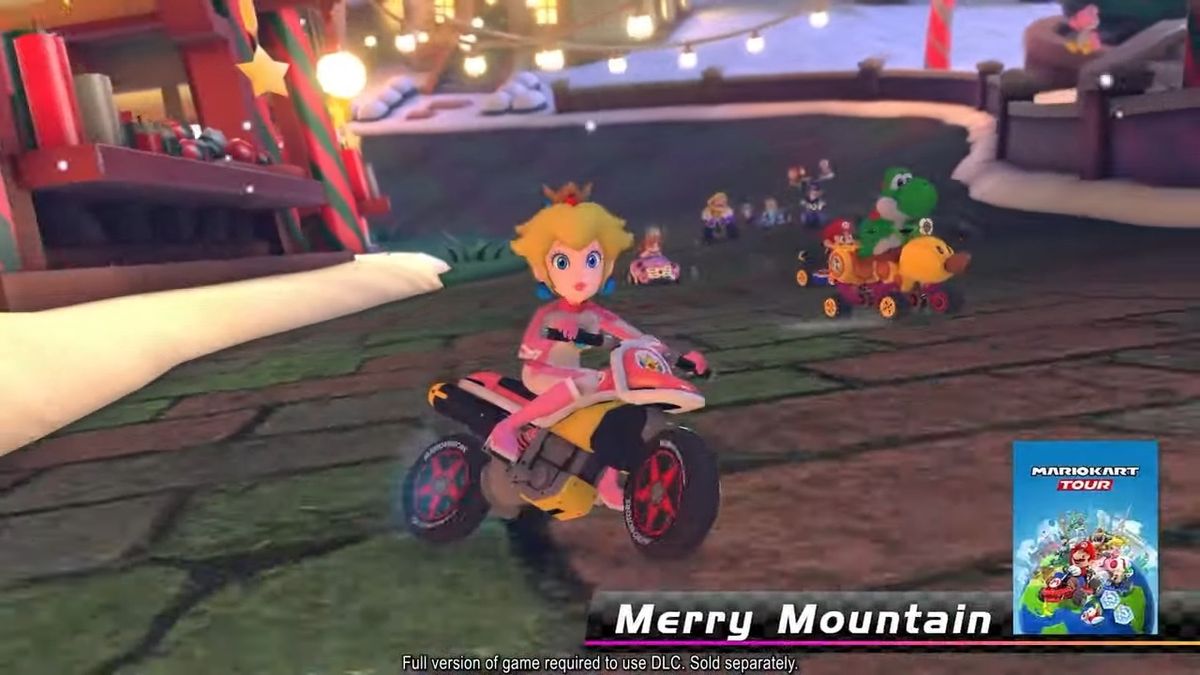 Mario Kart 8 Deluxe's Third Wave Of DLC Adds Merry Mountain And Peach  Gardens Next Month - Game Informer