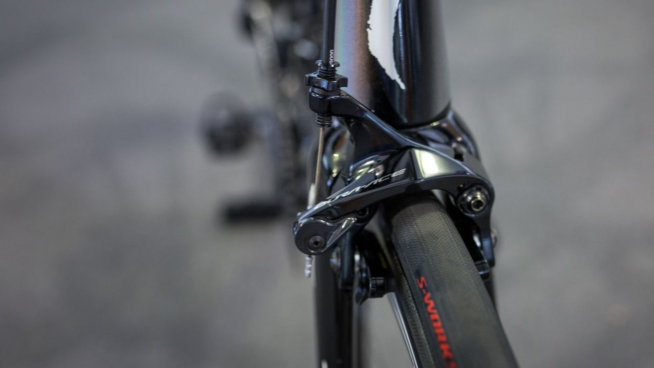 A closer look at the direct mount front brake