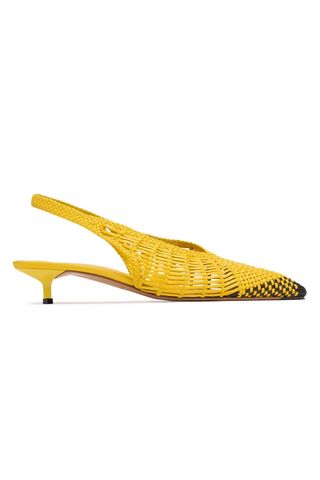 35mm Les Cubisto Banane B Slingbacks - Jacquemus - Women - Yellow - 35 It