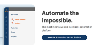 Website screenshot for Automation Anywhere
