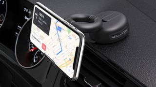 popsocket popmount car phone mount with phone attached