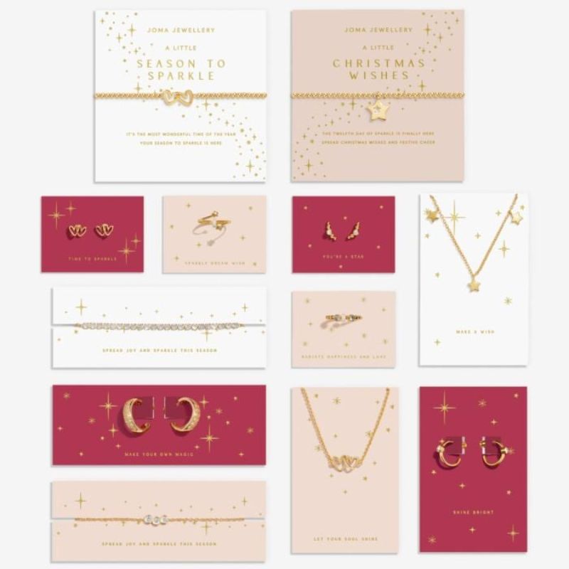 Image of Joma Jewellery Gold-Plated 12 Days Of Sparkle Advent Calendar