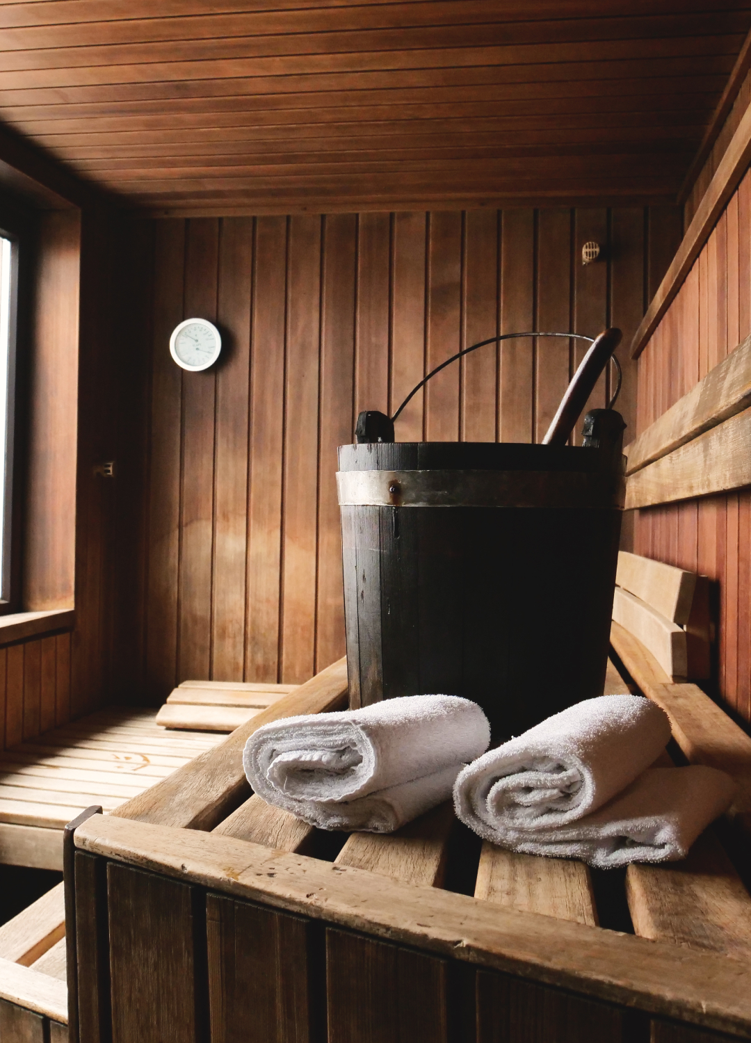 A Finnish sauna