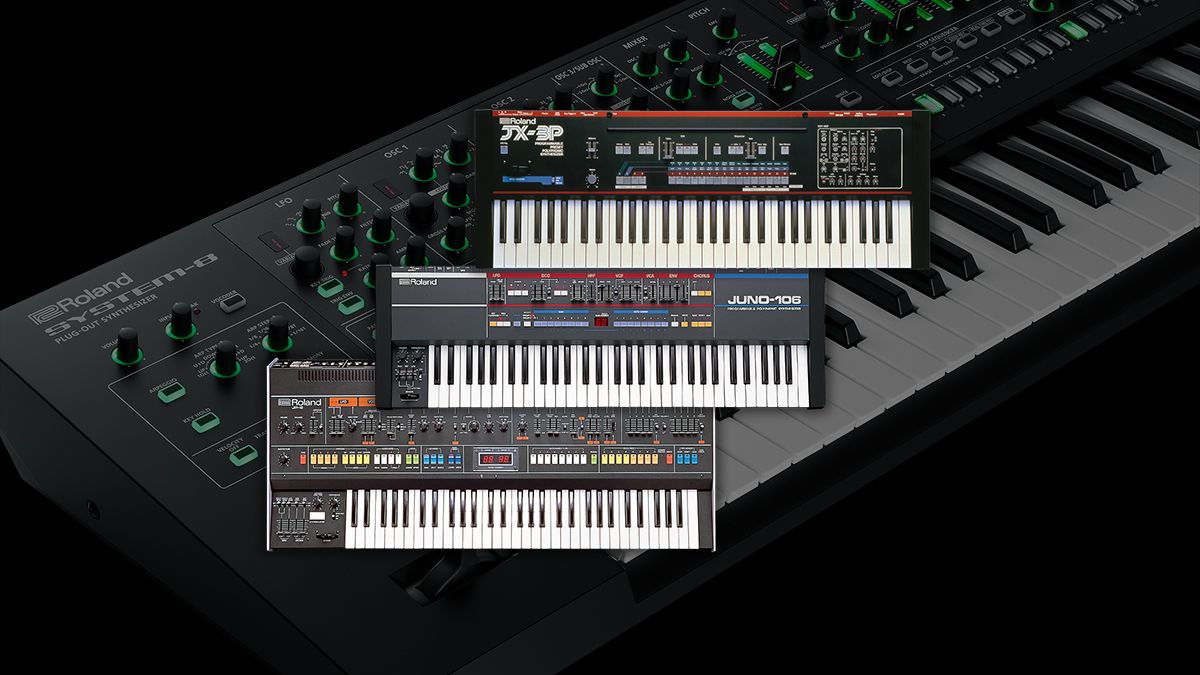 Roland's JX-3P now comes built-in with the System-8 synthesizer