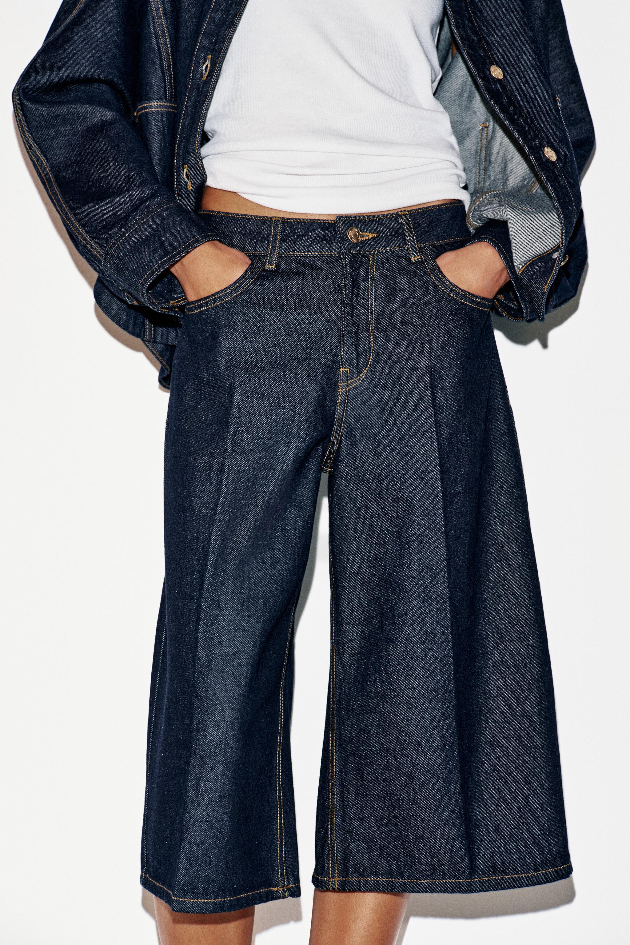 Z1975 Long Denim Bermuda Shorts
