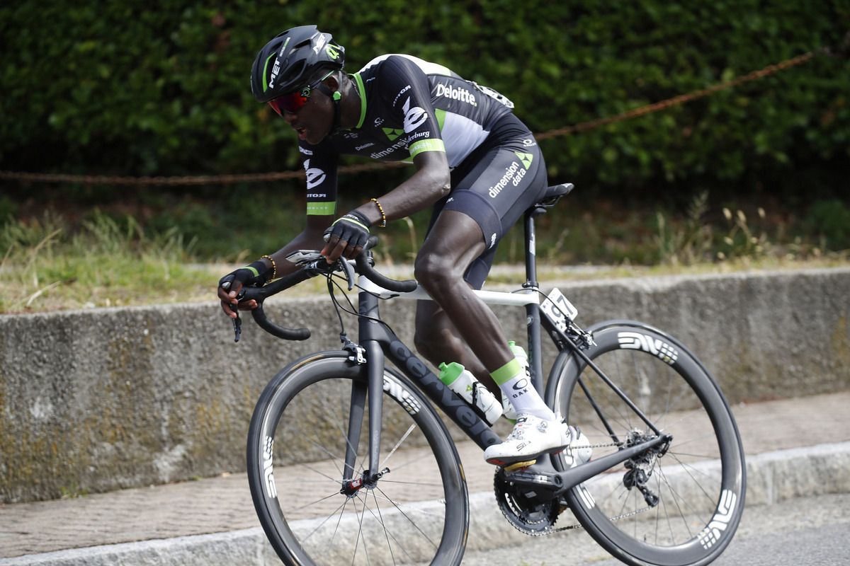 Samuel Mugisha (Dimension Data for Qhubeka)
