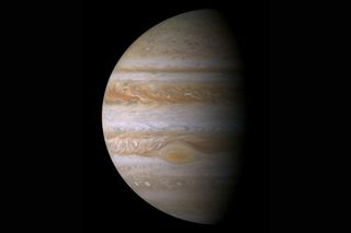 Jupiter's migration across the early solar system may have cleared the way for the oddball arrangement of planets we see in our solar system today, scientists say. This view of Jupiter was captured by NASA's Cassini spacecraft in December 2000.