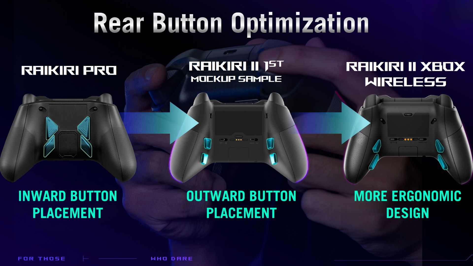 A design path of the Asus ROG Raikiri 2