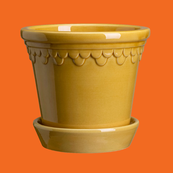 Bergs Potter, Københavner Flower Pot Glazed