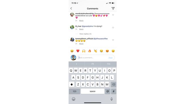 Instagram Tambahkan Shortcut Emoji di Kolom Komentar