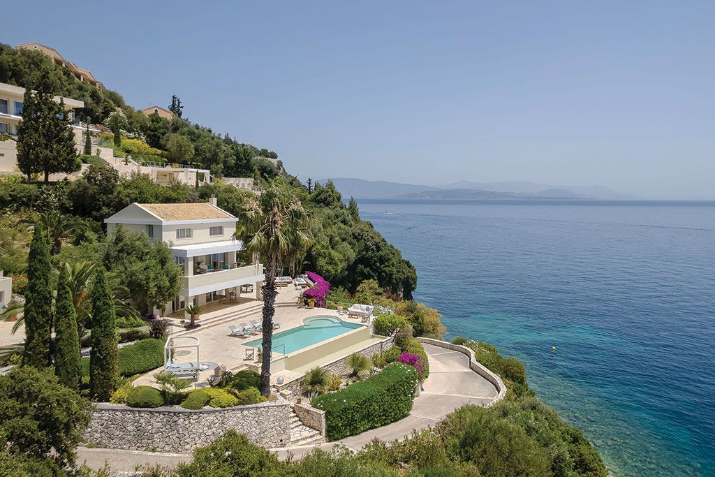 Property for sale: Cove Crest, Barbati, Corfu, Greece.