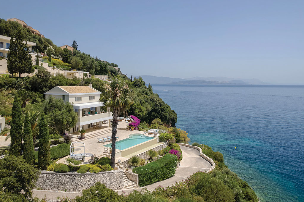 Property for sale: Cove Crest, Barbati, Corfu, Greece.
