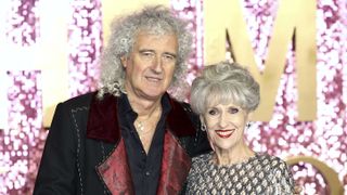 Brian May and Anita Dobson