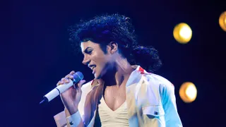 Jaafar Jackson performs as Michael Jackson in the biopic 'Michael.'