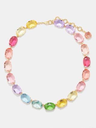 Simply Rainbow crystal necklace